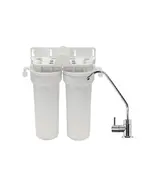 Συσκευή Φίλτρου Νερού Κάτω Πάγκου 9΄΄3/4 Δύο Σταδίων 01-02405 Μέ Βρυσάκι Aqua