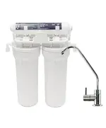 Συσκευή Φίλτρου Νερού Κάτω Πάγκου 9΄΄3/4 Τριών Σταδίων 01-02410 Μέ Βρυσάκι Aqua