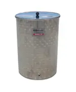 Δοχείο Λαδιού Ανοξείδωτο 200 Λίτρων Ανοιχτό Καπάκι Ιταλίας 15092 Βιοφάν