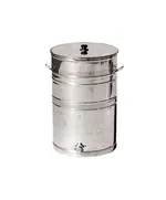 Δοχείο Μελιού Ανοξείδωτο 75 Κιλών Ανοιχτό Καπάκι 16035  Βιοφάν