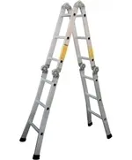 Σκάλα Αλουμινίου Αναδιπλούμενη 4 Χ 4 Πολλαπλής Χρήσης 205206  Profal