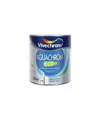 Ριπολίνη Νερού Λευκή Γυαλιστερή Aquachrom Eco 2.5lt Βιβεχρώμ