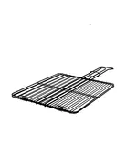 Σχάρα Ψησίματος Ίσια Στενή Αντικολλητική Τύπου Τεφάλ 40 Χ 33 Μαύρη Βιοφάν