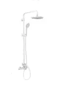 Ντουζιέρα Optima Total White Viospiral με μπαταρία 00-2956/W Modea