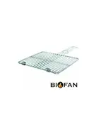 Σχάρα Ψησίματος Χρωμίου Διπλή Ίσια 10000 33x29 Βιοφάν