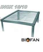 Σχάρα Μπάρμπεκιου Ανοξείδωτη 40 Χ 40 Βαρέως Τύπου 10179 Βιοφάν