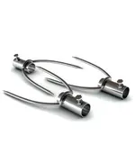 Πιρούνα Αρνιού Επιμεταλλωμένη Συρμάτινη Με Μεγάλο Άνοιγμα Ø22 11169 Βιοφάν