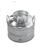 Δοχείο Λαδιού Ανοξείδωτο Ιταλίας 25 Λίτρα TRE.I SRL Inox 18/10 15006 Βιοφάν