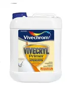 Ακρυλικό Αστάρι Σιλικόνης Νερού 1lt Vivecryl Primer Βιβεχρώμ