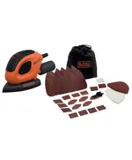Ηλεκτρικό Τριβείο Χούφτας Mouse 55 Watt 15 Αξεσουάρ BEW230BC-QS Black & Decker