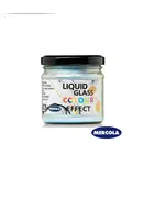 Συμπυκνωμένη Πάστα Λευκή Γιά Υγρό Γυαλί Liquid Glass Colour Pearl Effect 90 ml Mercola