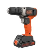 Επαναφορτιζόμενο Δραπανοκατσάβιδο 18 Volt Li-Ion BCD001C1-QW Black & Decker
