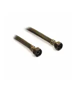 Σπιράλ Σύνδεσης Μπρονζέ Aisi 304 Inox 1/2΄΄χ 1/2΄΄ 00-0184/BS 40CM Viospiral
