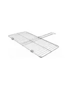 Σχάρα Ισια Χρωμέ Διπλή 50 X 30 10003 Βιοφάν