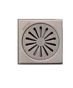 Σχάρα Ανοξείδωτη Τετράγωνη Gun Metal 12 X 12 15-01425/GM Viospiral