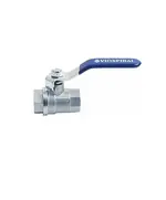 Viospiral 41-1508 Βάνα / Διακόπτης Ευθεία 3'' Σφαιρική Ολικής Ροής με Χερούλι Θηλυκό