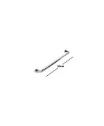 Χειρολαβή Μπάνιου Ανοξείδωτη 50cm Φ25 24-02560 Mesateknik Viospiral