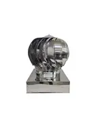 Καπέλο Καμινάδας Περιστροφικό Μειωμένης Τριβής Ειδικού Τύπου Βαριάς Κατασκευής 25 Χ 25 Aisi 304 Ba Αντιμαγνητικό Inoxshell CE