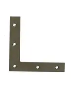 Γωνία Πλακέ Τελαρώματος Γαλβανιζέ 80 Χ 80 Metal-Con