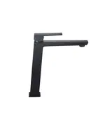 Αναμεικτική Μπαταρία Νιπτήρα Ψηλή 00-08003/B Pietra Black Matt Modea Viospiral