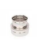 Μετατροπή Καμινάδας Μονωμένης-Αμόνωτης 300-350 Aisi 316 Αντιμαγνητική Inoxshell