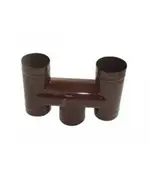 Ήτα Γιά Μπουρί Σόμπας Φ 120 Εμαγιέ Καφέ 12114 Βιοφάν