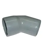 Γωνία PVC Φ125 Ανοικτή 45 Μοιρών Drivaplast
