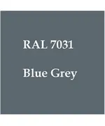 Σπρέι Βαφής Επαγγελματικό Ακρυλικό Ral 7031 Γκρί Γυαλιστερό 400 ml Minos