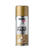 Σπρέυ Βαφής Μεταλλικό Χρυσό 400 ml Minos