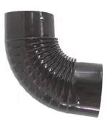 Γωνία Σωλήνα Σόμπας Φ 150 Εμαγιέ Μαύρο 12117  Βιοφάν