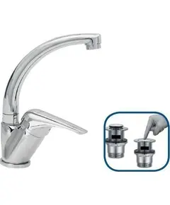 Μπαταρία Νιπτήρα Ψηλή Elit 00-02004  Modea Viospiral