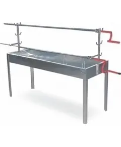 Ψησταριά Αρνιού Συρταρωτή Πτυσσόμενη Χωρίς Σούβλες ΝΕΟΥ ΤΥΠΟΥ ΕΝΙΣΧΥΜΕΝΗ 10462 Βιοφάν