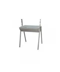 Ψησταριά Κάρβουνου Λυόμενη Οβάλ Γαλβανιζέ Β 10495 Βιοφάν