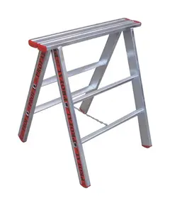 Καβαλέτο Αλουμινίου Βαρέως Τύπου Μέ Δύο Σκαλοπάτια 201002 Profal