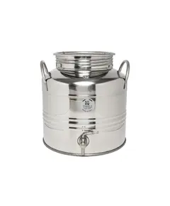 Δοχείο Λαδιού Ανοξείδωτο Ιταλίας 15 Λίτρα 15000 TRE.I SRL