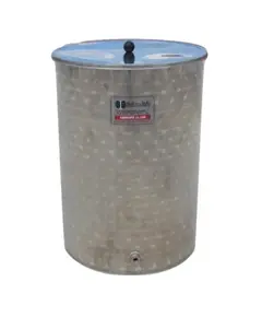 Δοχείο Λαδιού Ανοξείδωτο 500 Λίτρων Ανοιχτό Καπάκι Ιταλίας 15091 Βιοφάν