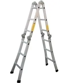 Σκάλα Αλουμινίου Αναδιπλούμενη 4 Χ 4 Πολλαπλής Χρήσης 205206  Profal