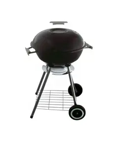 Ψησταριά Εμαγιέ Στρογγυλή Βαρέως Τύπου Μέ Καπάκι 10404 Βιοφάν