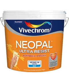 Πλαστικό Χρώμα Αδιάβροχο 3 LT Neopal Ultra Resist  Βιβεχρώμ