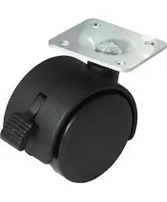 Ρόδα Επίπλων Διπλή 40 mm Φρένου 41726 FF Group