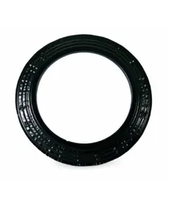 Ροζέτα Γιά Μπουρί Σόμπας Φ 150 Μεταλλική Μαύρη 12247 Βιοφάν