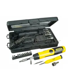 Σετ Κατσαβίδι Μέ Καστάνια Καί Μύτες 25 Τεμαχίων 0-63-022 Stanley