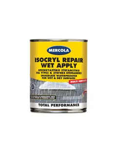 Επισκευαστικό Στεγανωτικό Υγρών Καί Στεγνών Επιφανειών Isocryl Repair Wet Apply 750 ml Mercola