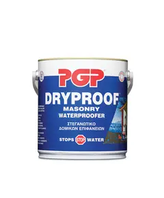 Μονωτικό Στεγανωτικό Επίχρισμα Παντός Τύπου Dry Proof 4 Κιλών Pgp