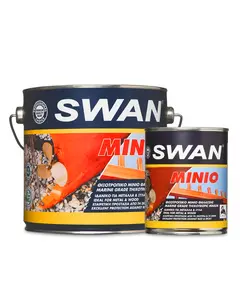 Μίνιο Γνήσιο Αντισκωριακό Υπόστρωμα Μετάλλων Καί Ξύλων 0.75 Lt Swan Evochem