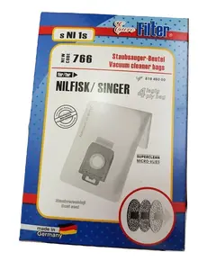 Ανταλλακτικές Σακούλες Ηλεκτρικής Σκούπας Γερμανίας s NI 1s Nilfisk Singer Eurofilter