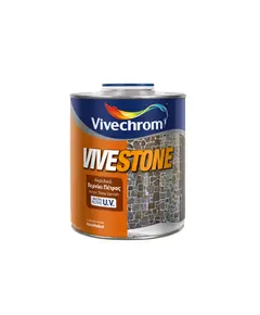 Ακρυλικό Βερνίκι Πέτρας Διάφανο Vivestone 2.5lt Βιβεχρώμ