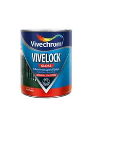 Αντισκωριακό Χρώμα Λευκό Vivelock Gloss 750ml Βιβεχρώμ