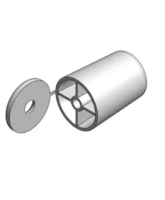 Στόπερ Εξωτερικό Παραθυρορολών Λευκό 24049045-0 Ergohelix