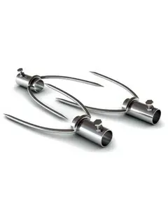 Πιρούνα Αρνιού Επιμεταλλωμένη Συρμάτινη Με Μεγάλο Άνοιγμα Ø22 11169 Βιοφάν